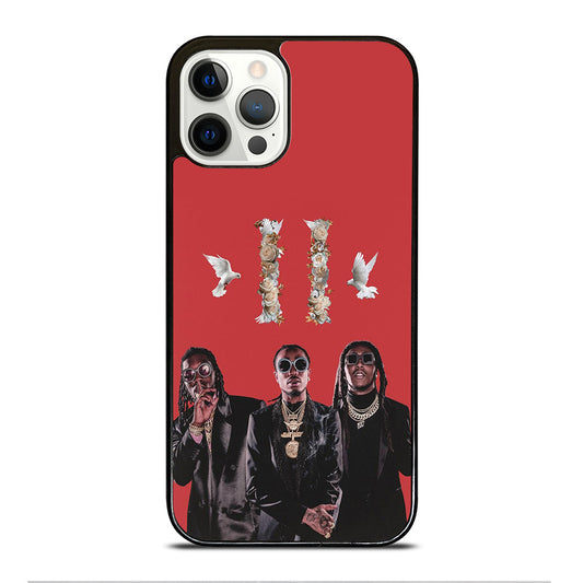 MIGOS CULTURE TRIO iPhone 12 Pro Case Cover