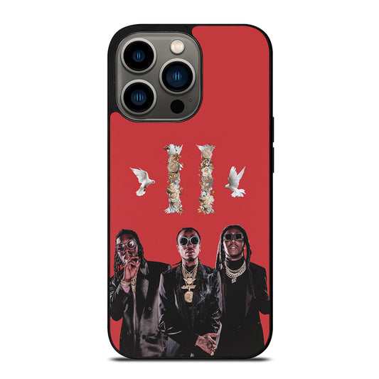 MIGOS CULTURE TRIO iPhone 13 Pro Case Cover