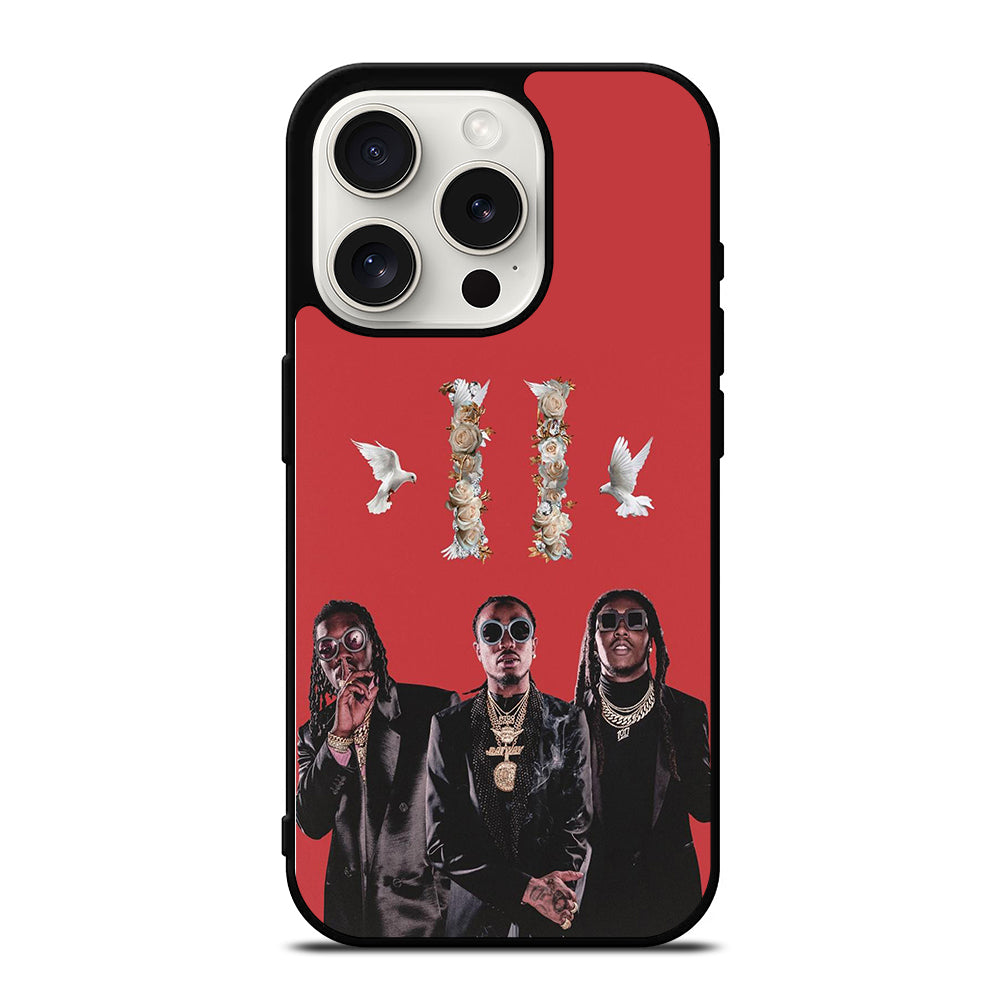 MIGOS CULTURE TRIO iPhone 15 Pro Case Cover