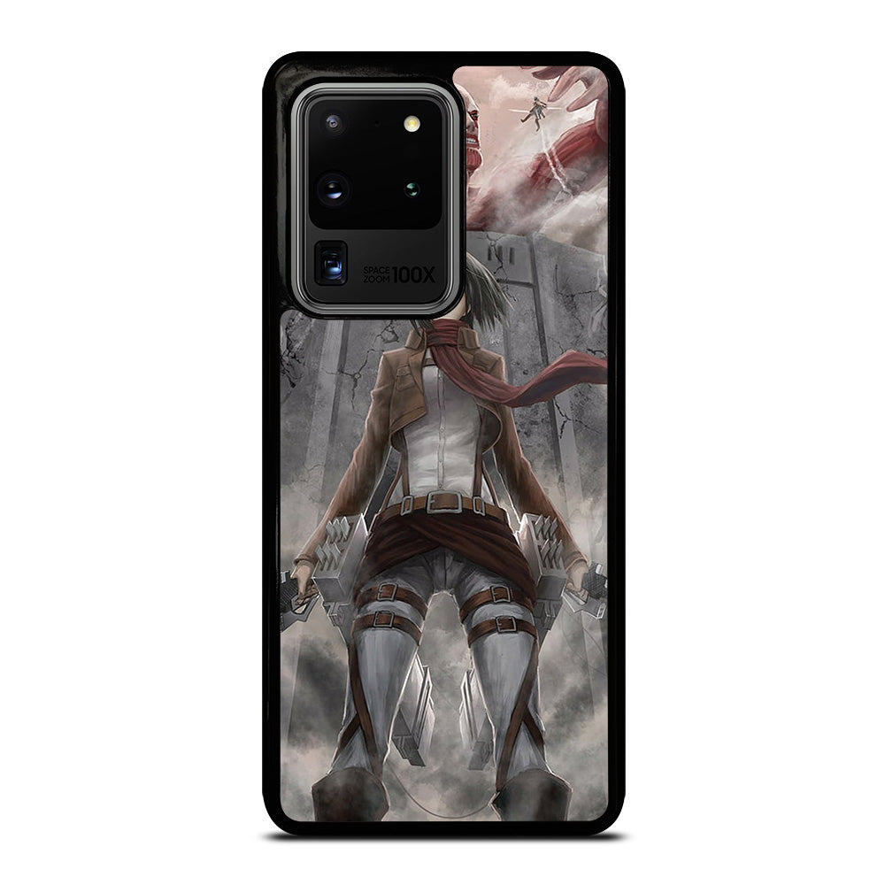 MIKASA ACKERMAN ANIME ATTACK ON TITAN Samsung Galaxy S20 Ultra Case Cover