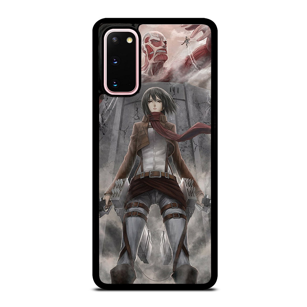 MIKASA ACKERMAN ANIME ATTACK ON TITAN Samsung Galaxy S20 Case Cover
