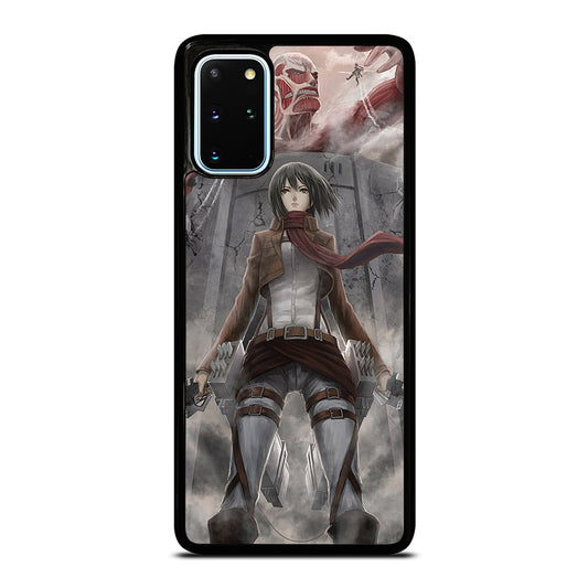 MIKASA ACKERMAN ANIME ATTACK ON TITAN Samsung Galaxy S20 Plus Case Cover