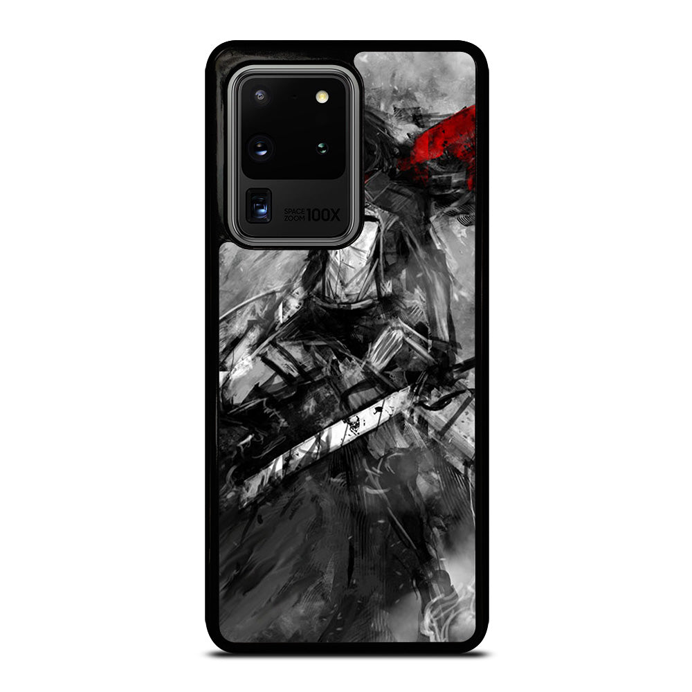 MIKASA ACKERMAN ATTACK ON TITAN ART Samsung Galaxy S20 Ultra Case Cover