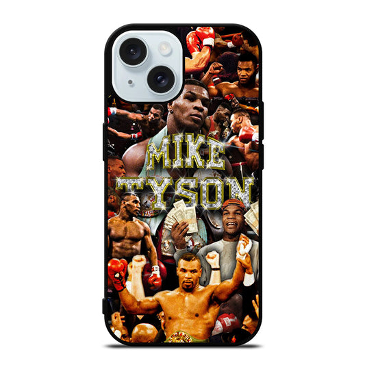 MIKE TYSON COLLAGE iPhone 15 Case Cover