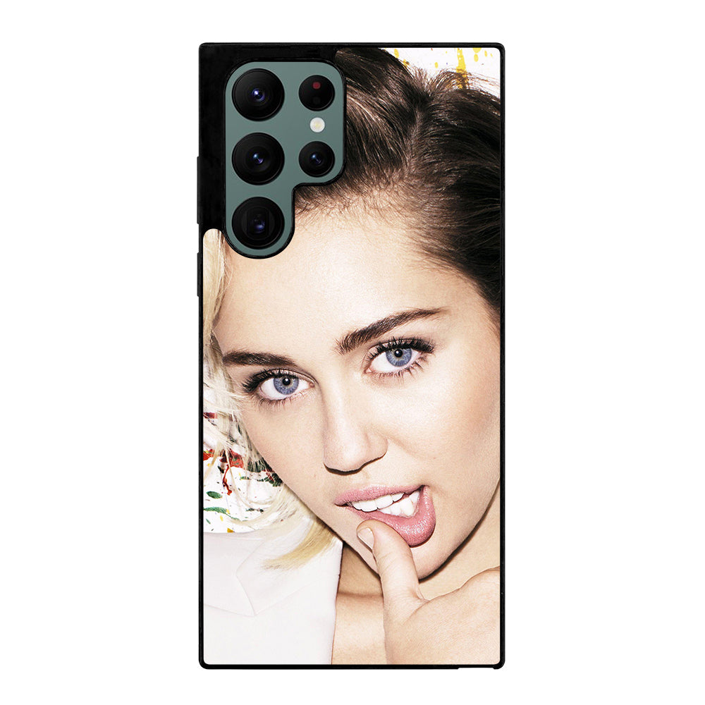 MILEY CYRUS FACE Samsung Galaxy S22 Ultra Case Cover