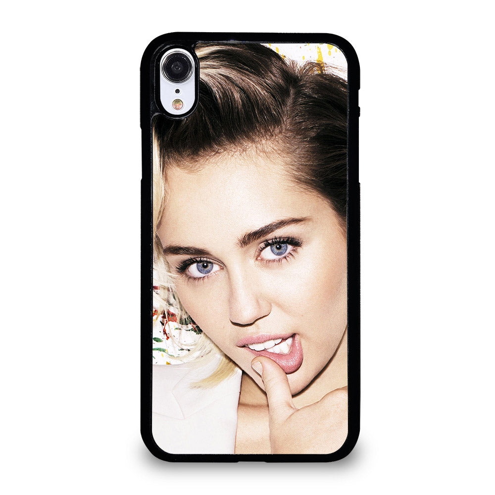 MILEY CYRUS FACE iPhone XR Case Cover