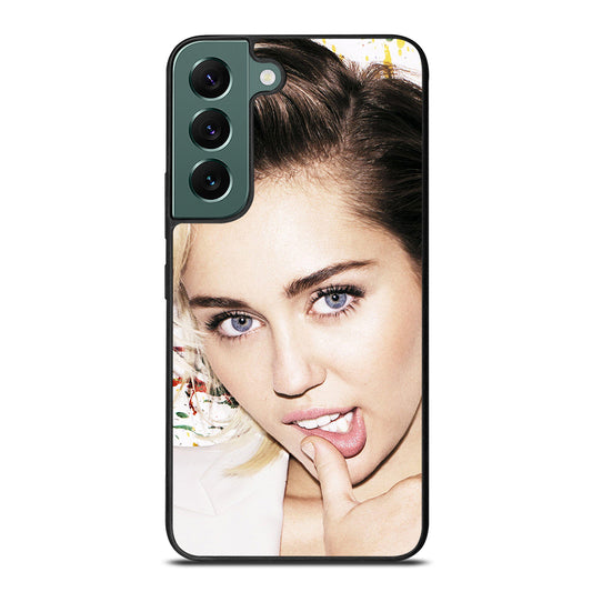 MILEY CYRUS FACE Samsung Galaxy S22 Case Cover