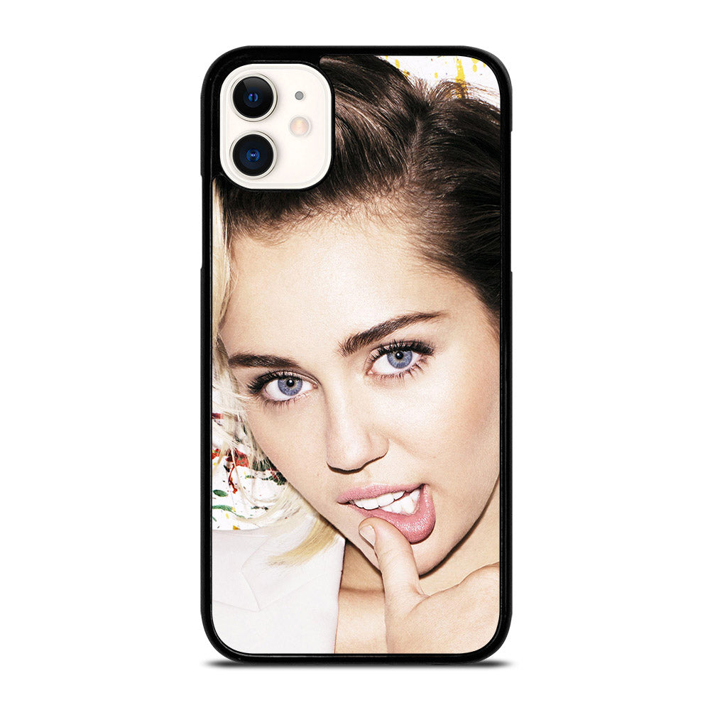 MILEY CYRUS FACE iPhone 11 Case Cover