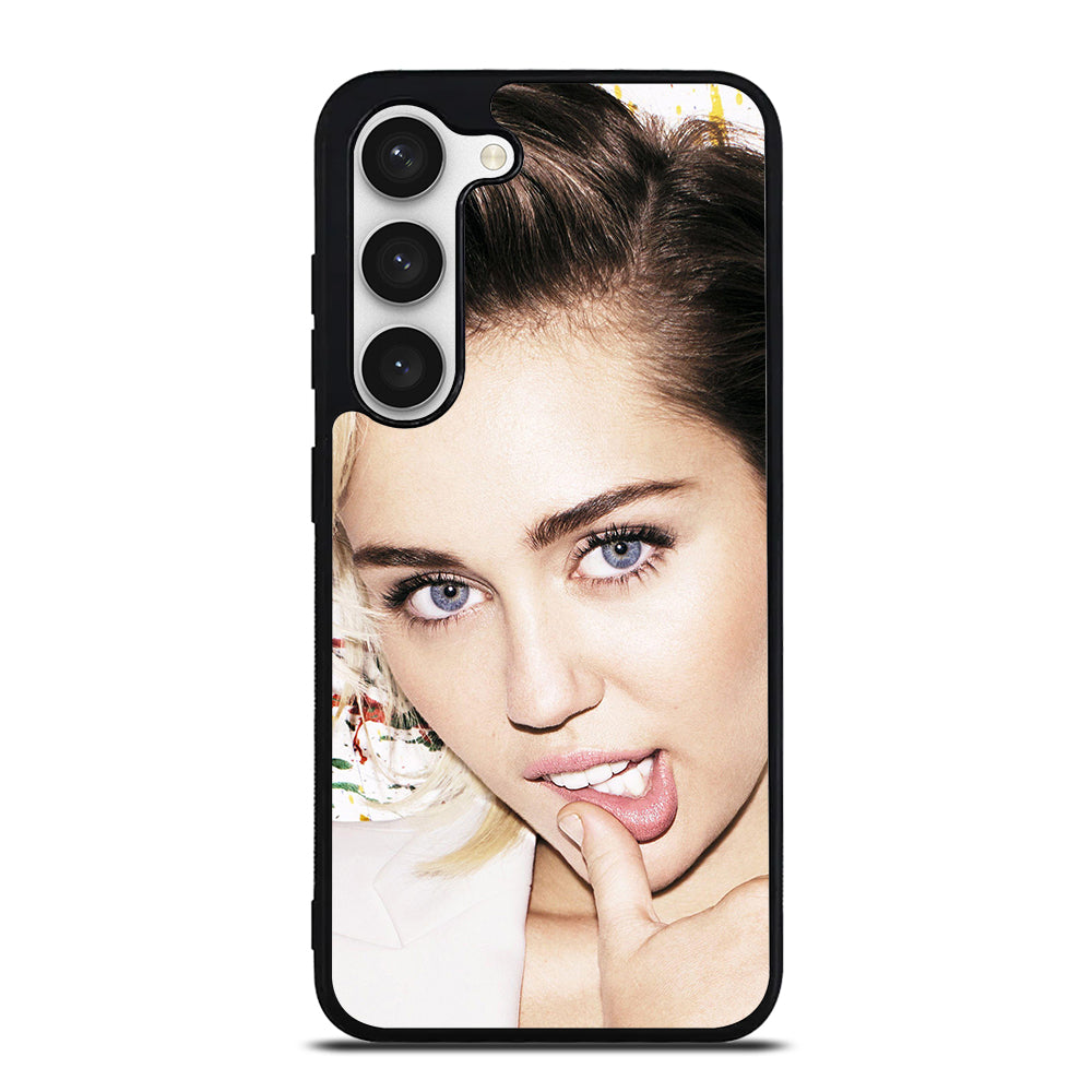 MILEY CYRUS FACE Samsung Galaxy S23 Case Cover