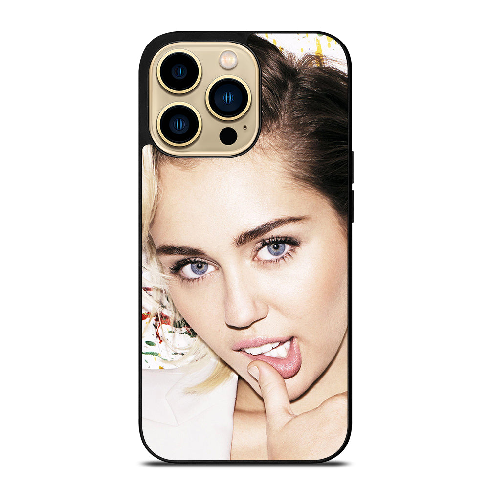 MILEY CYRUS FACE iPhone 14 Pro Max Case Cover