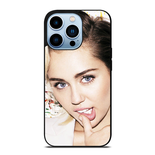 MILEY CYRUS FACE iPhone 13 Pro Max Case Cover