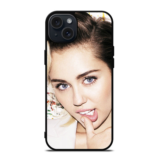 MILEY CYRUS FACE iPhone 15 Plus Case Cover