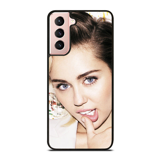 MILEY CYRUS FACE Samsung Galaxy S21 Case Cover