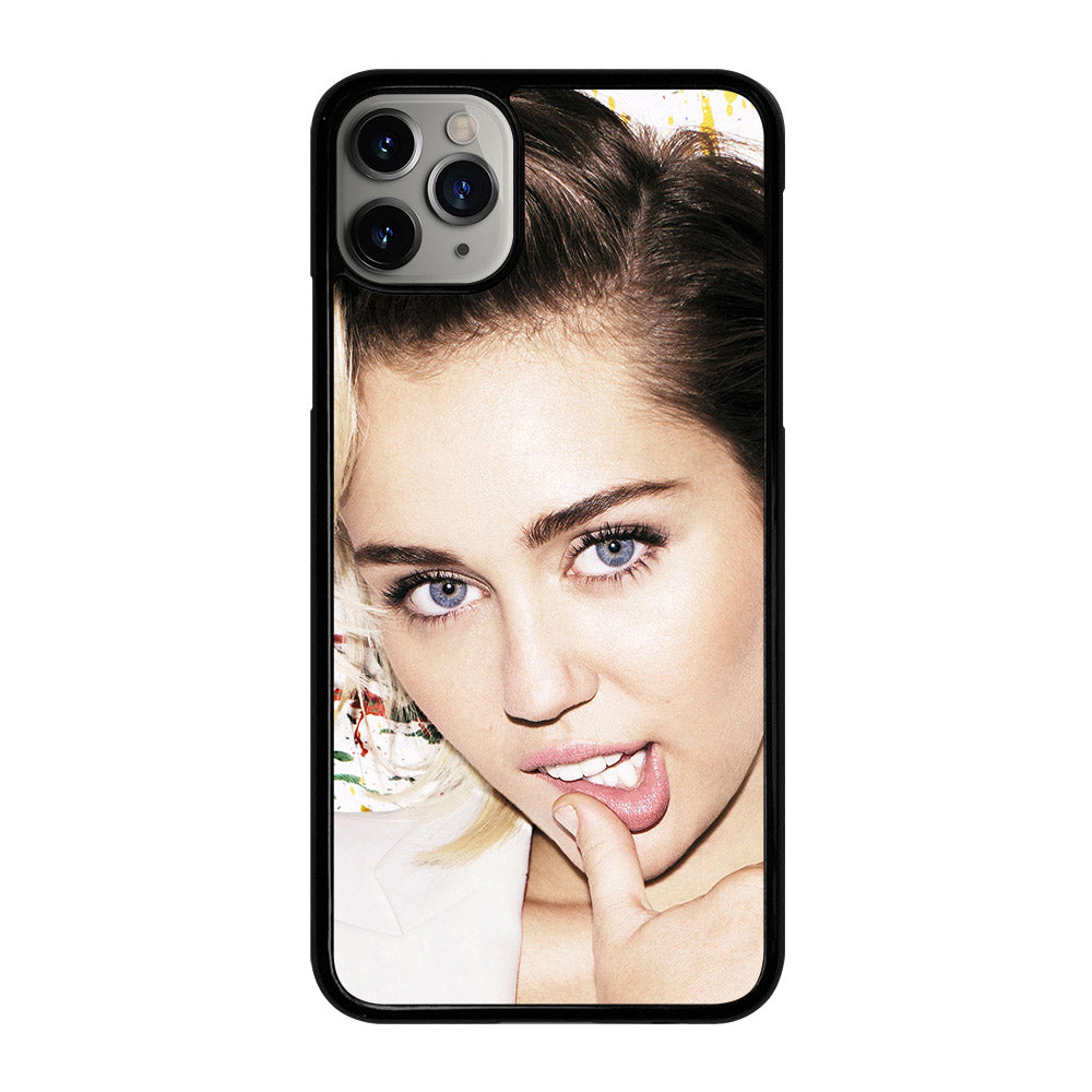 MILEY CYRUS FACE iPhone 11 Pro Max Case Cover
