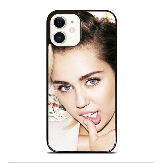 MILEY CYRUS FACE iPhone 12 Case Cover