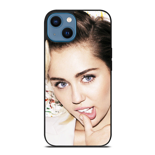 MILEY CYRUS FACE iPhone 14 Case Cover