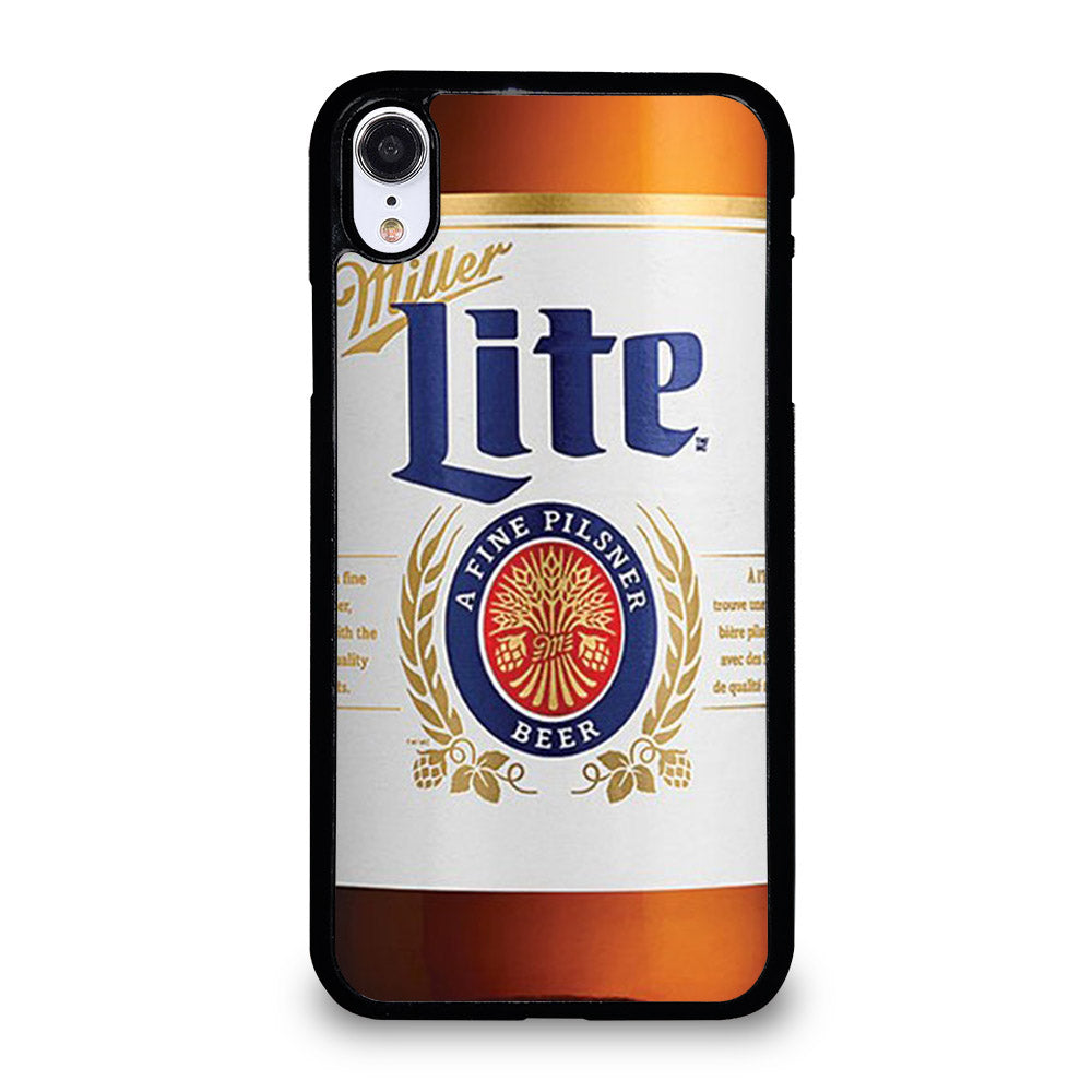 MILLER LITE BEER BOTTLE iPhone XR Case Cover