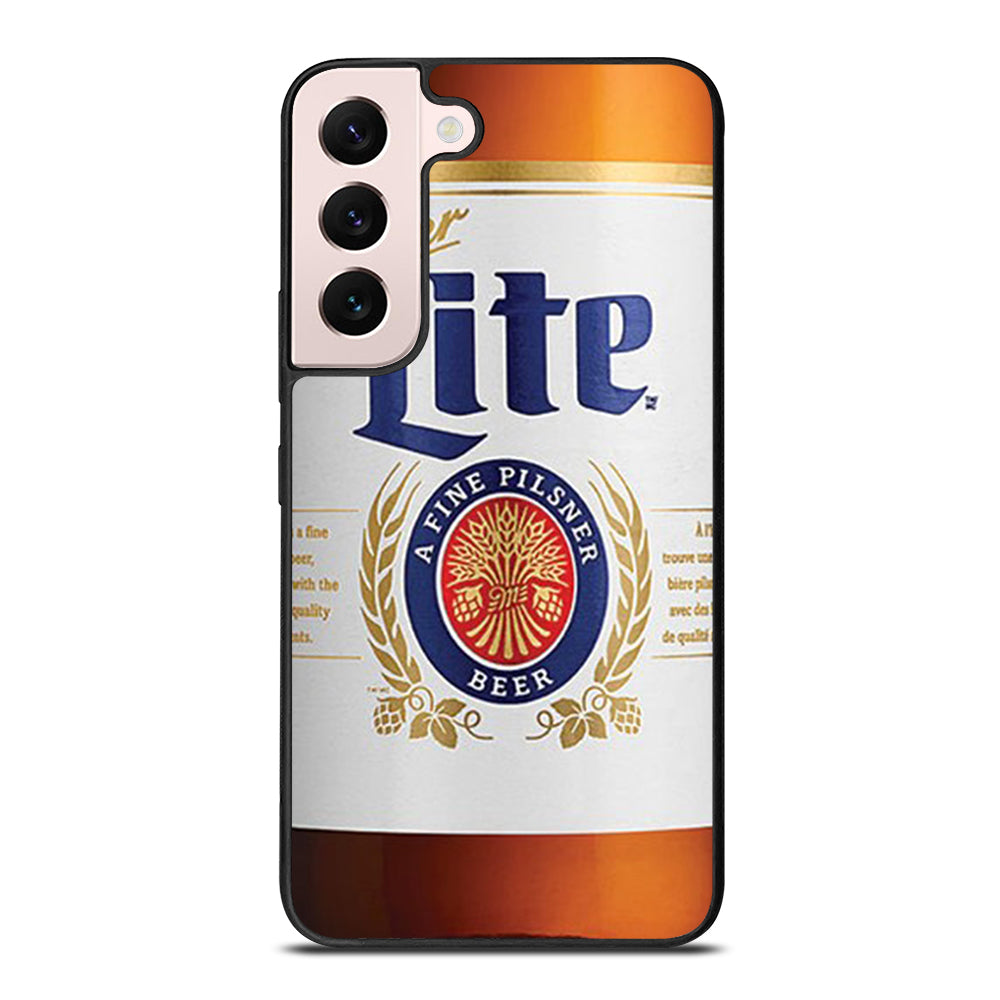 MILLER LITE BEER BOTTLE Samsung Galaxy S22 Plus Case Cover