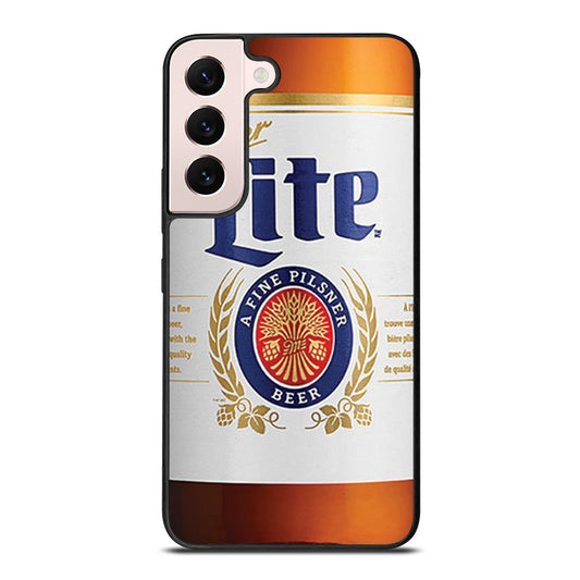 MILLER LITE BEER BOTTLE Samsung Galaxy S22 Plus Case Cover