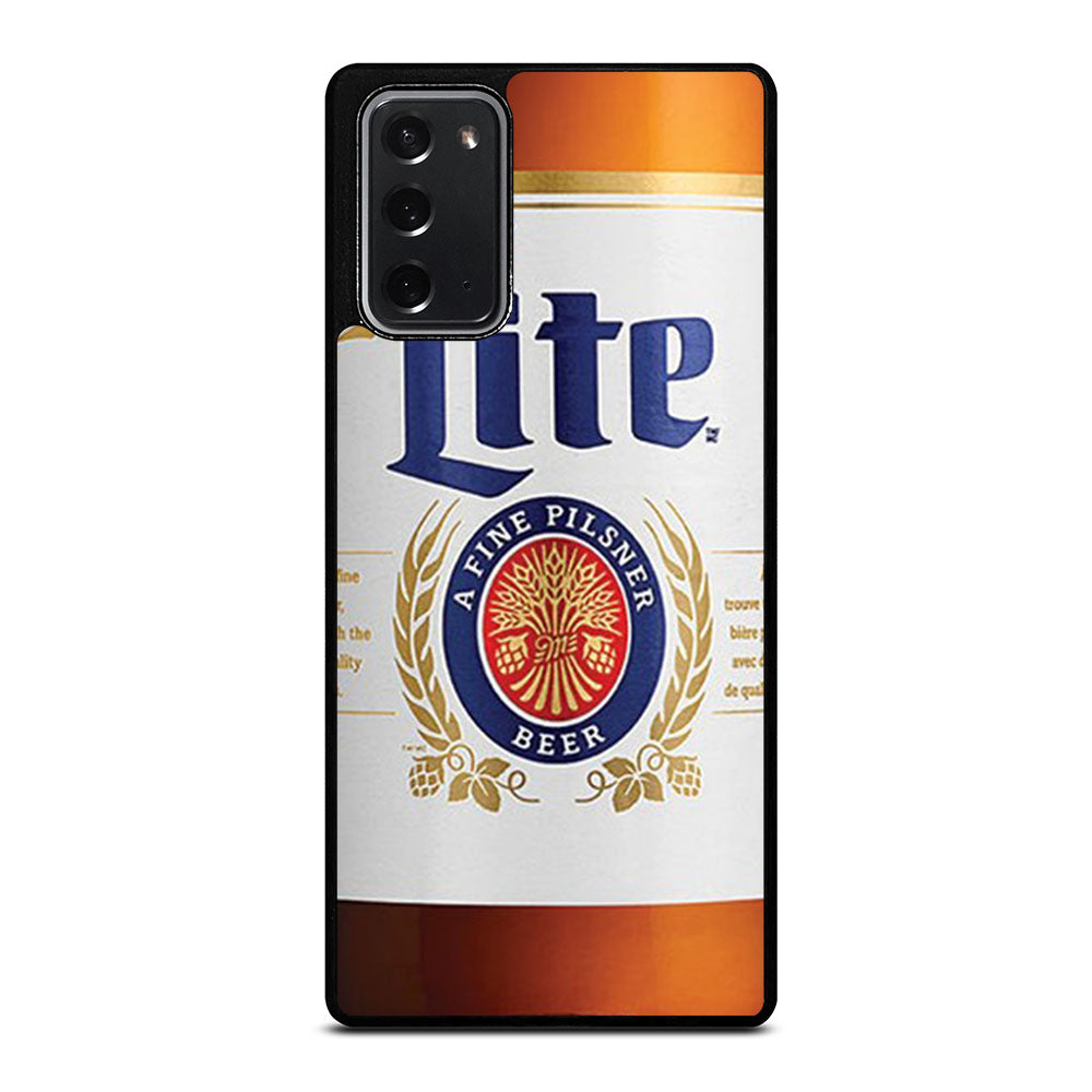 MILLER LITE BEER BOTTLE Samsung Galaxy Note 20 Case Cover