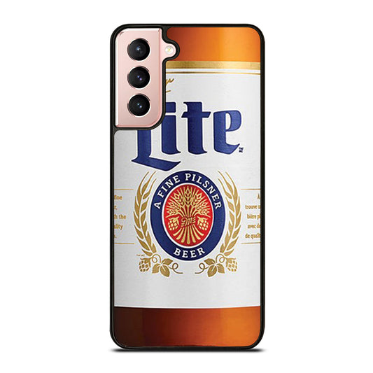 MILLER LITE BEER BOTTLE Samsung Galaxy S21 Case Cover