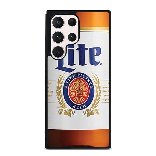MILLER LITE BEER BOTTLE Samsung Galaxy S23 Ultra Case Cover
