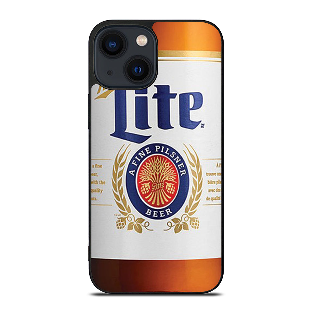 MILLER LITE BEER BOTTLE iPhone 14 Plus Case Cover