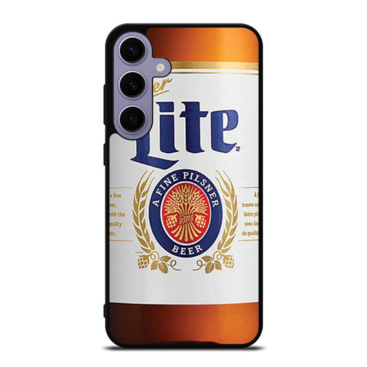 MILLER LITE BEER BOTTLE Samsung Galaxy S24 Plus Case Cover