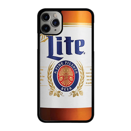 MILLER LITE BEER BOTTLE iPhone 11 Pro Max Case Cover