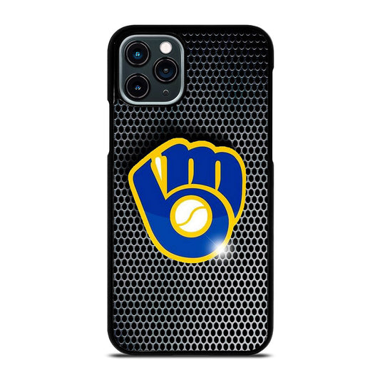 MILWAUKEE BREWERS METAL iPhone 11 Pro Case Cover