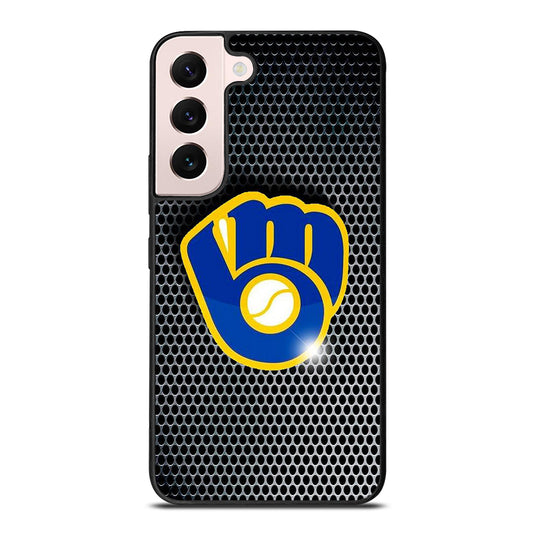 MILWAUKEE BREWERS METAL Samsung Galaxy S22 Plus Case Cover