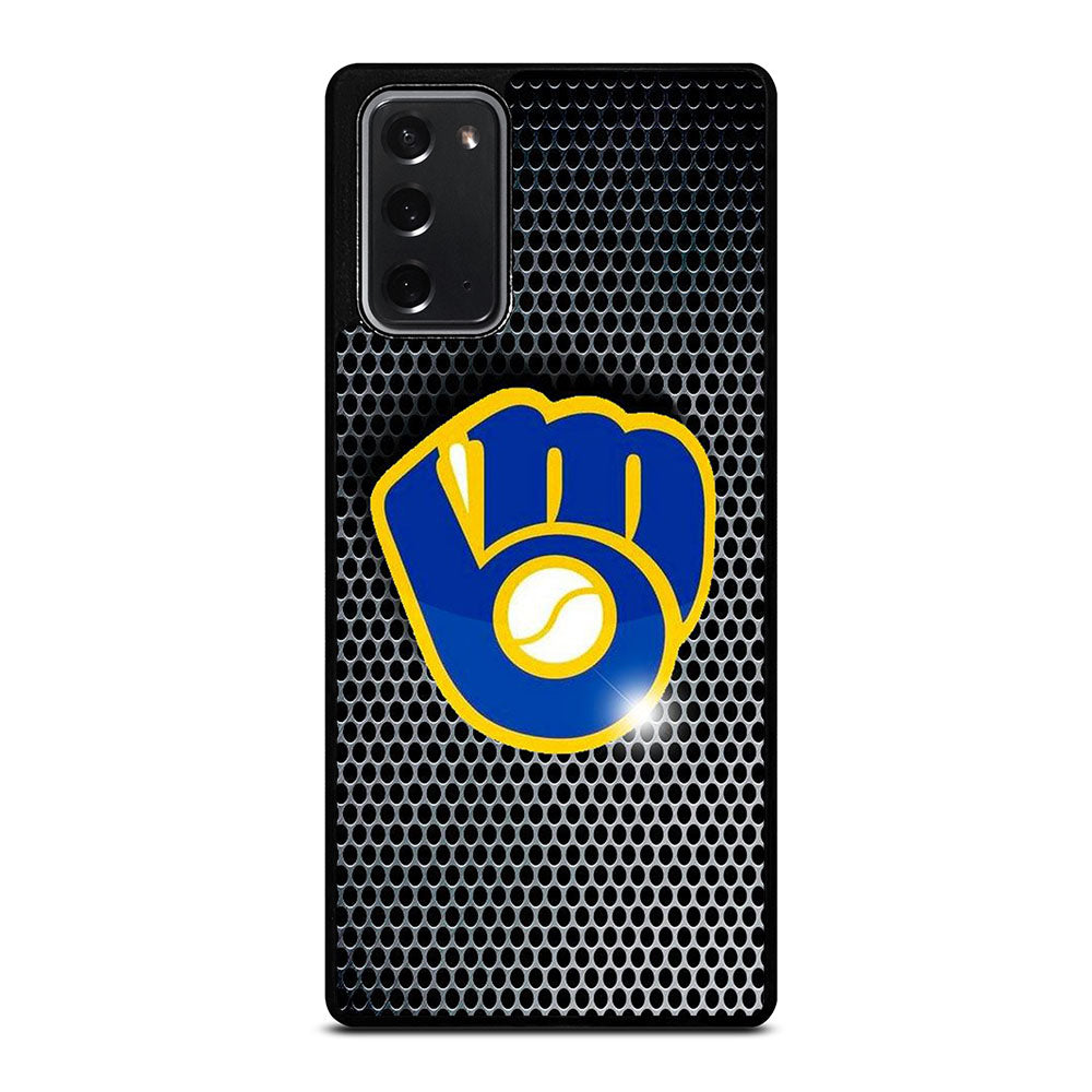 MILWAUKEE BREWERS METAL Samsung Galaxy Note 20 Case Cover