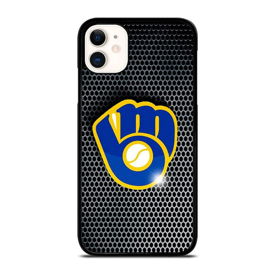 MILWAUKEE BREWERS METAL iPhone 11 Case Cover