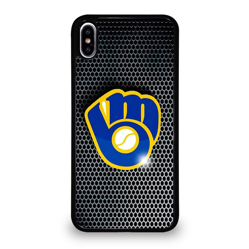 MILWAUKEE BREWERS METAL iPhone XS Max Case Cover