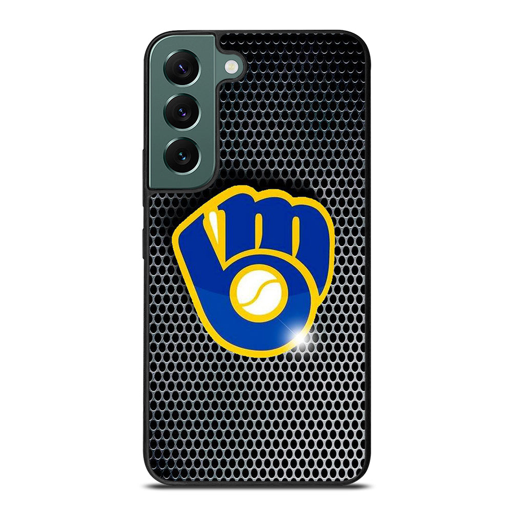 MILWAUKEE BREWERS METAL Samsung Galaxy S22 Case Cover