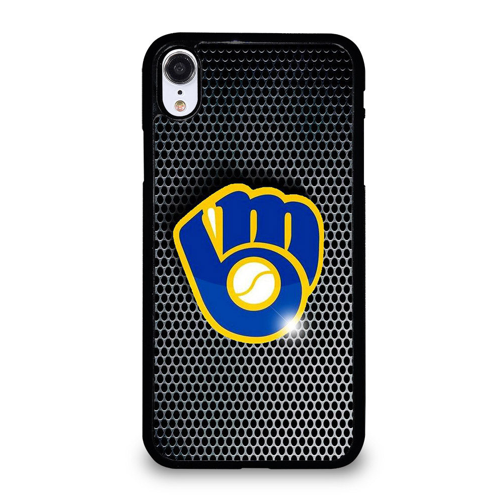 MILWAUKEE BREWERS METAL iPhone XR Case Cover