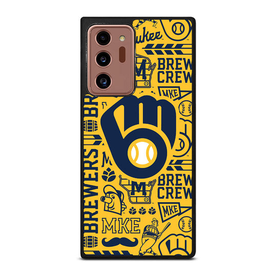 MILWAUKEE BREWERS PATTERN Samsung Galaxy Note 20 Ultra Case Cover