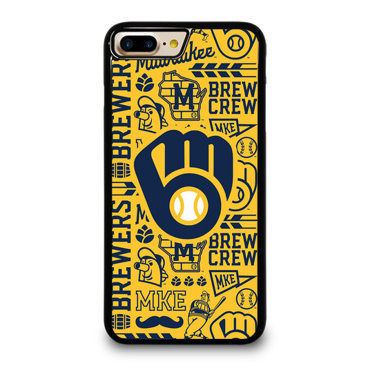 MILWAUKEE BREWERS PATTERN iPhone 7 / 8 Plus Case Cover