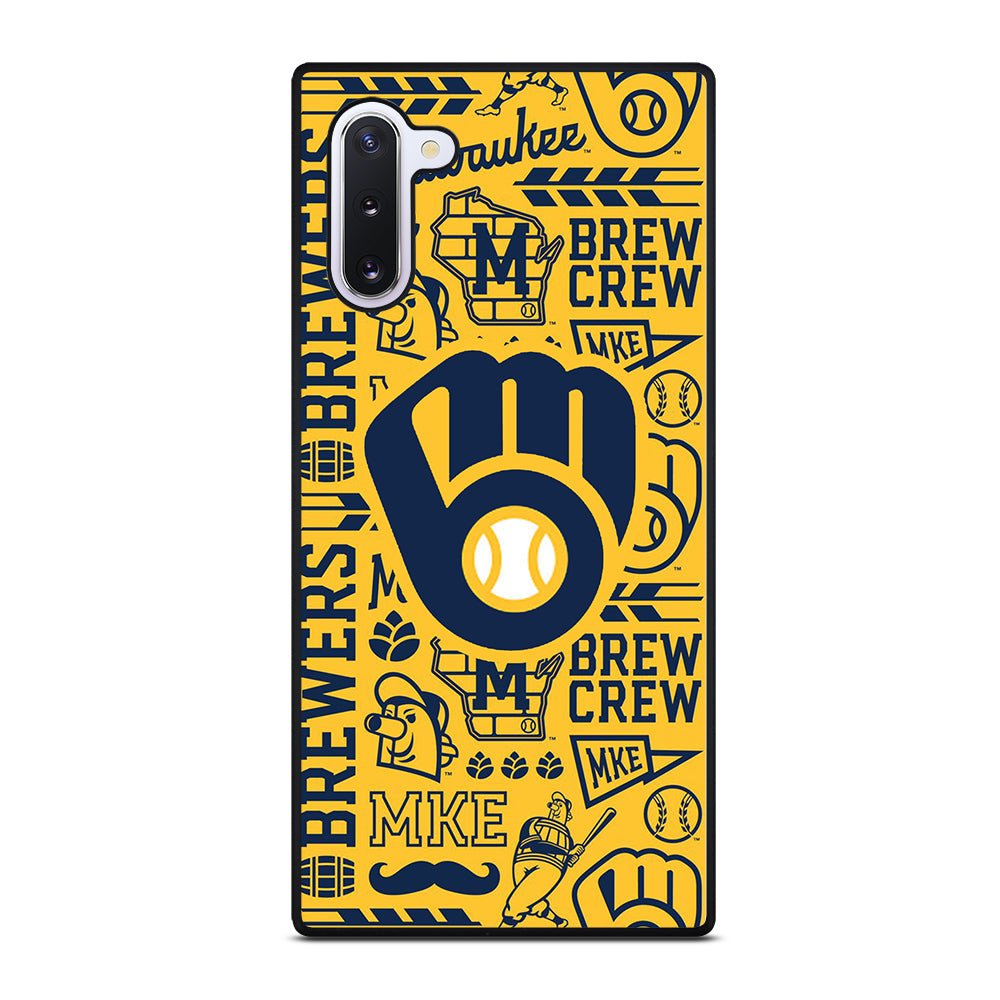 MILWAUKEE BREWERS PATTERN Samsung Galaxy Note 10 Case Cover