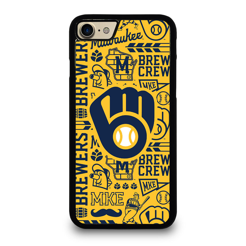 MILWAUKEE BREWERS PATTERN iPhone 7 / 8 Case Cover