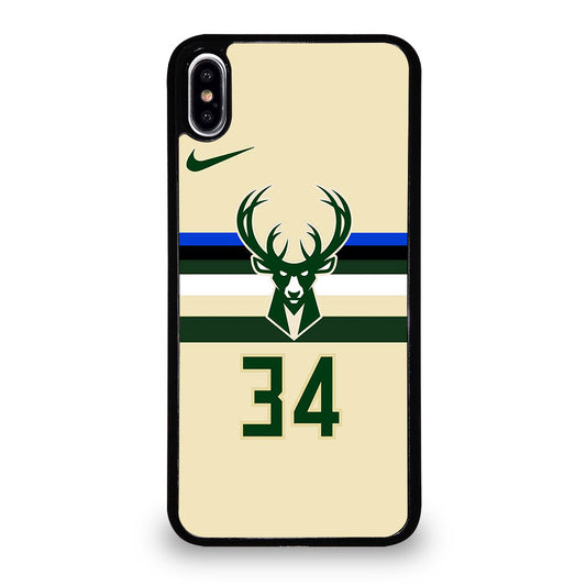MILWAUKEE BUCKS JERSEY iPhone XS Max Case Cover