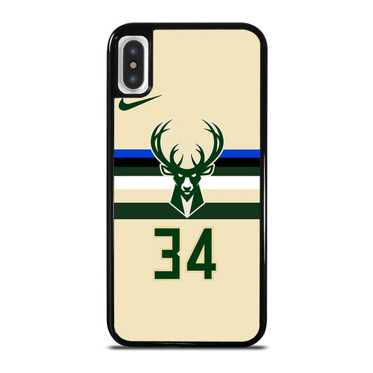 MILWAUKEE BUCKS JERSEY iPhone X / XS Case Cover