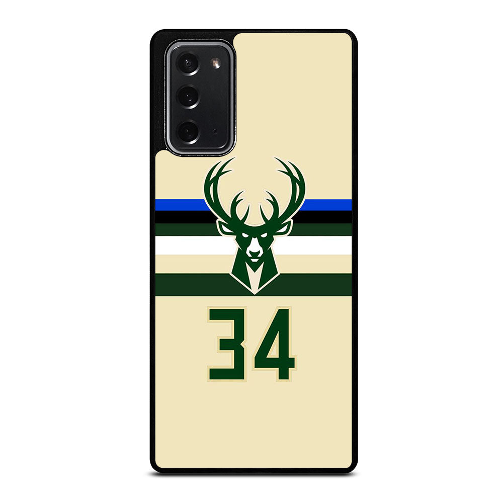 MILWAUKEE BUCKS JERSEY Samsung Galaxy Note 20 Case Cover