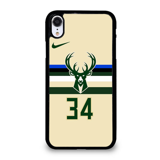 MILWAUKEE BUCKS JERSEY iPhone XR Case Cover