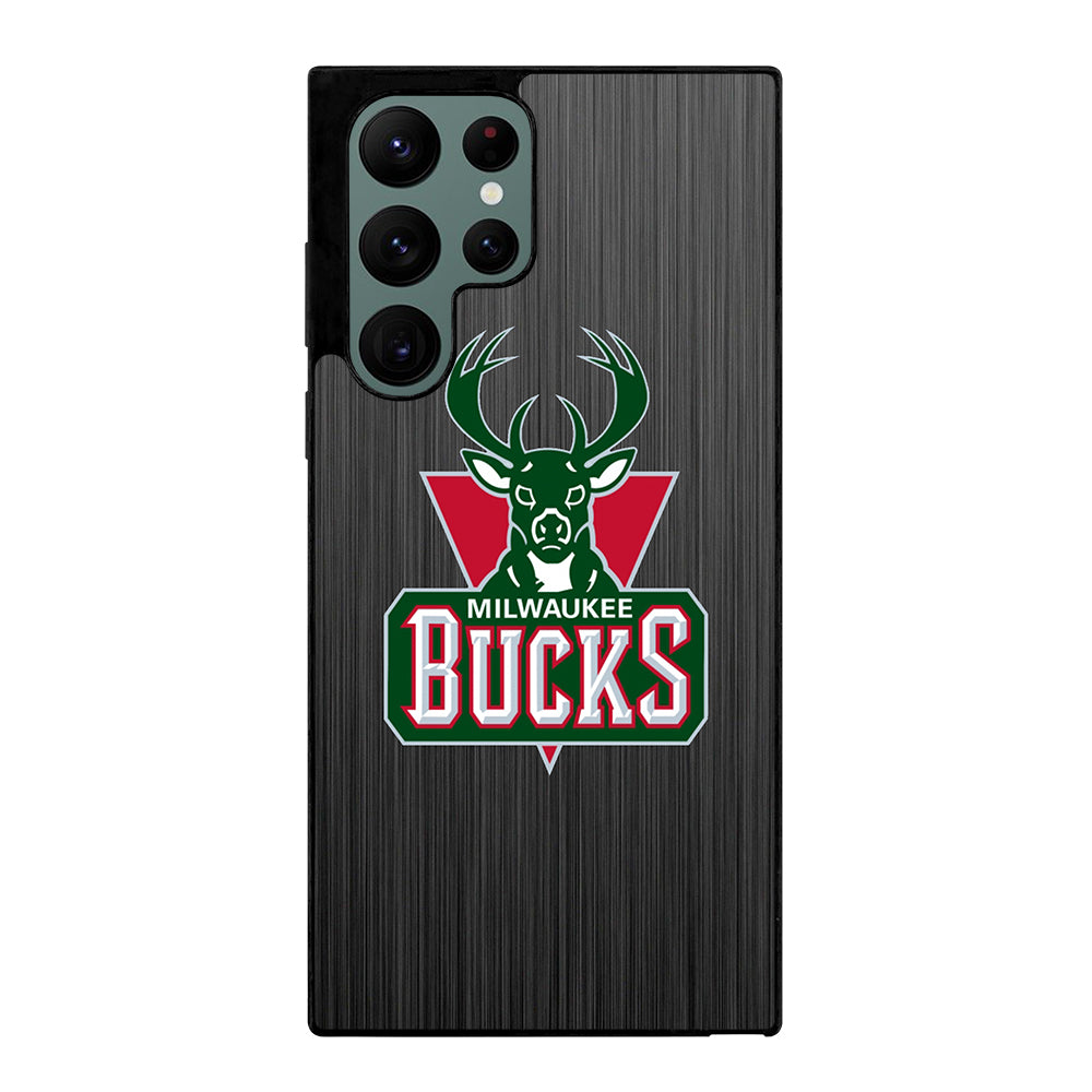 MILWAUKEE BUCKS METAL LOGO Samsung Galaxy S22 Ultra Case Cover
