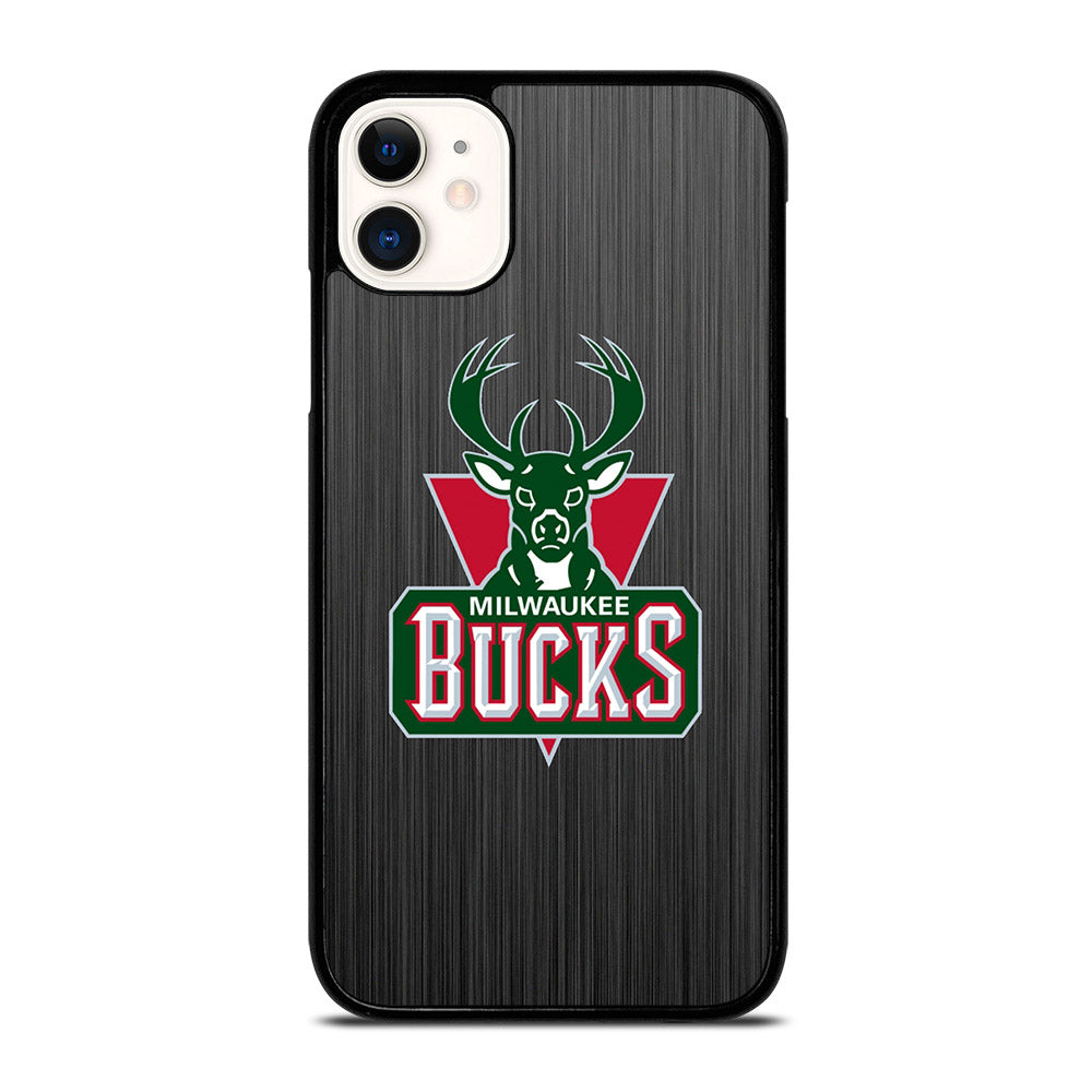 MILWAUKEE BUCKS METAL LOGO iPhone 11 Case Cover