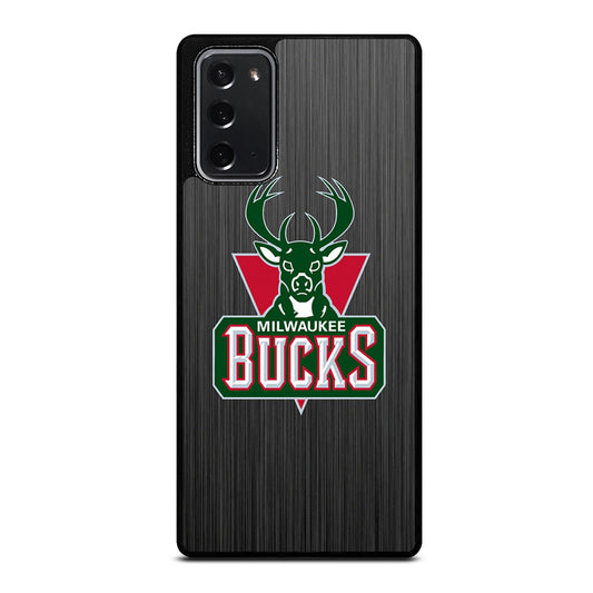 MILWAUKEE BUCKS METAL LOGO Samsung Galaxy Note 20 Case Cover