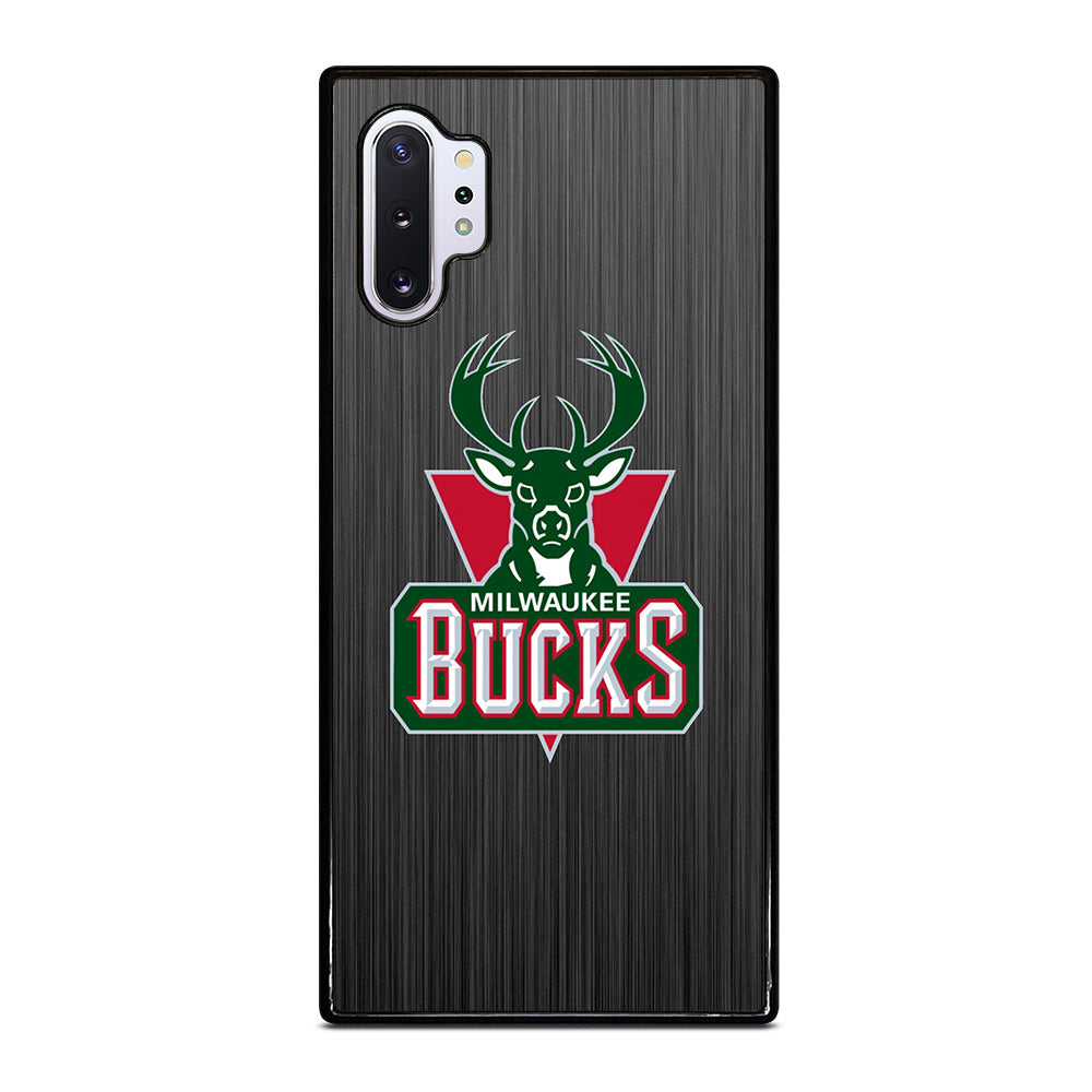 MILWAUKEE BUCKS METAL LOGO Samsung Galaxy Note 10 Plus Case Cover