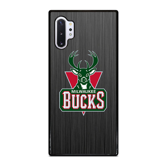 MILWAUKEE BUCKS METAL LOGO Samsung Galaxy Note 10 Plus Case Cover