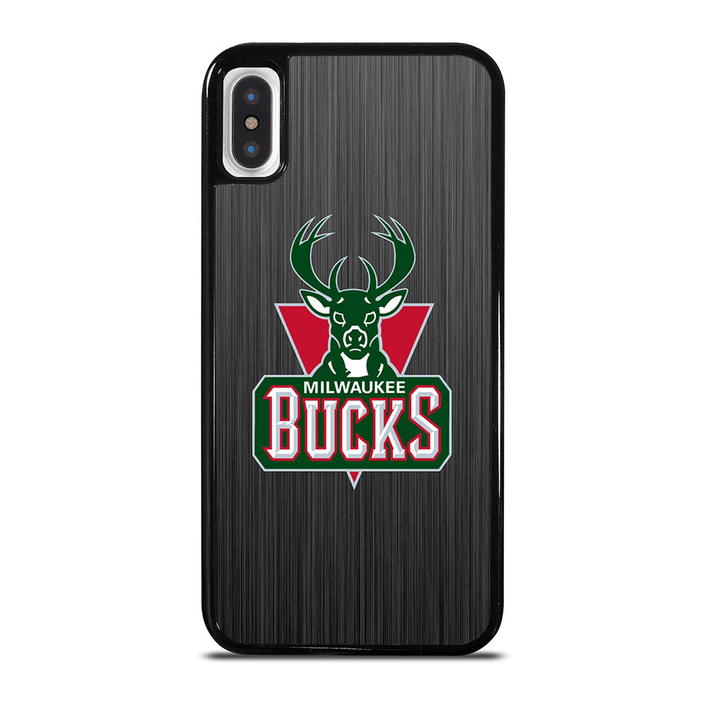 MILWAUKEE BUCKS METAL LOGO iPhone X / XS Case Cover